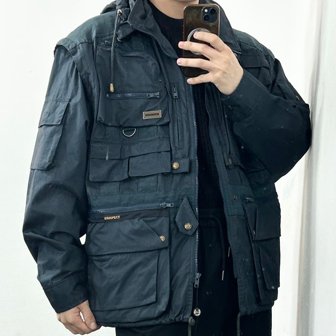 폴 앤 샤크 유틸리티 멀티포켓 컨버터블 택티컬 자켓 상품이미지2