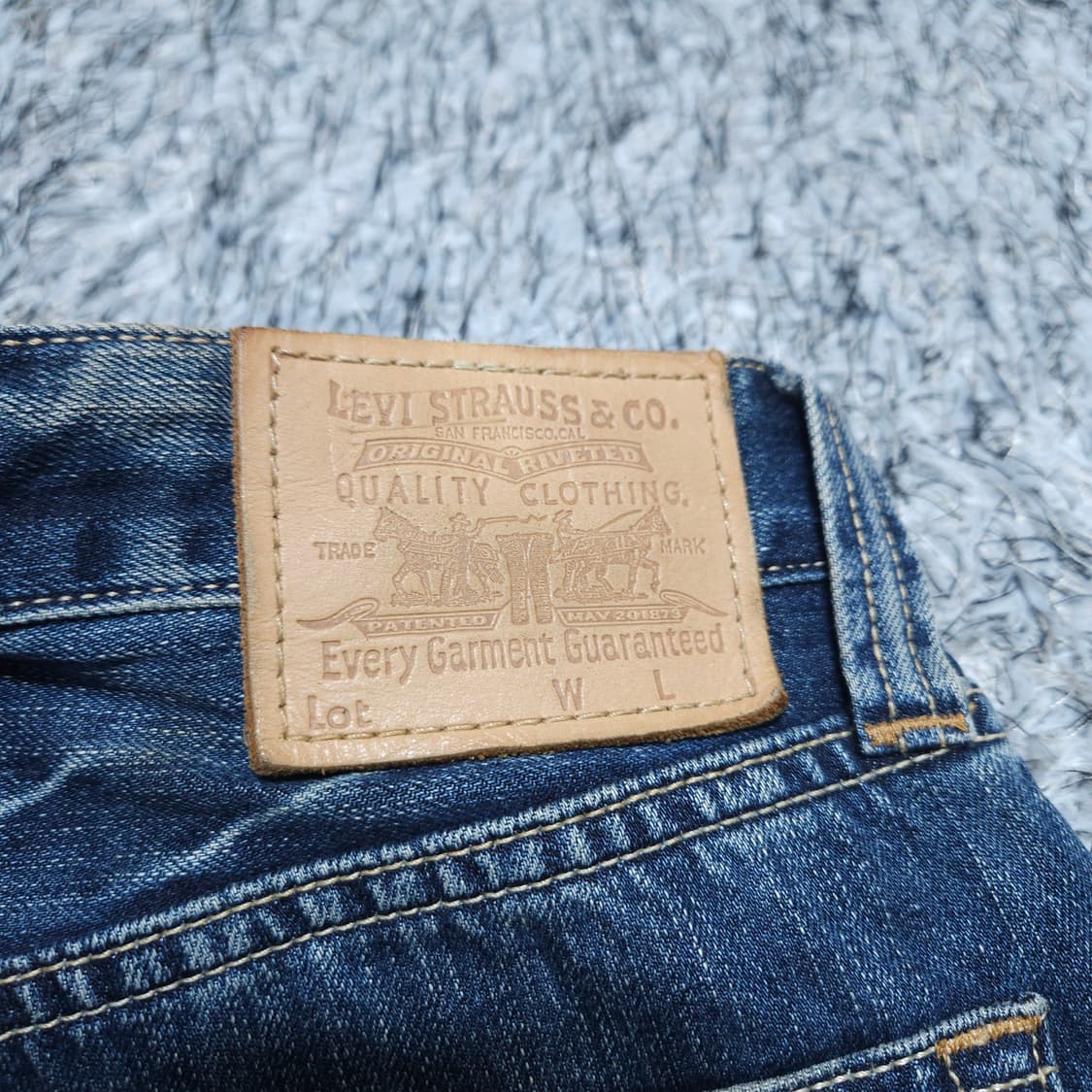 리바이스) 30/33 남자 일자청바지 부츠컷청바지 / 왕눈이샵 상품이미지7