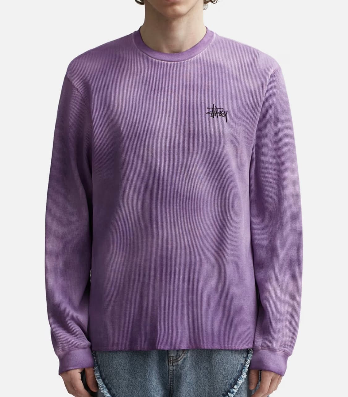 Stussy Basic Stock LS Thermal - Lavender 상품이미지4