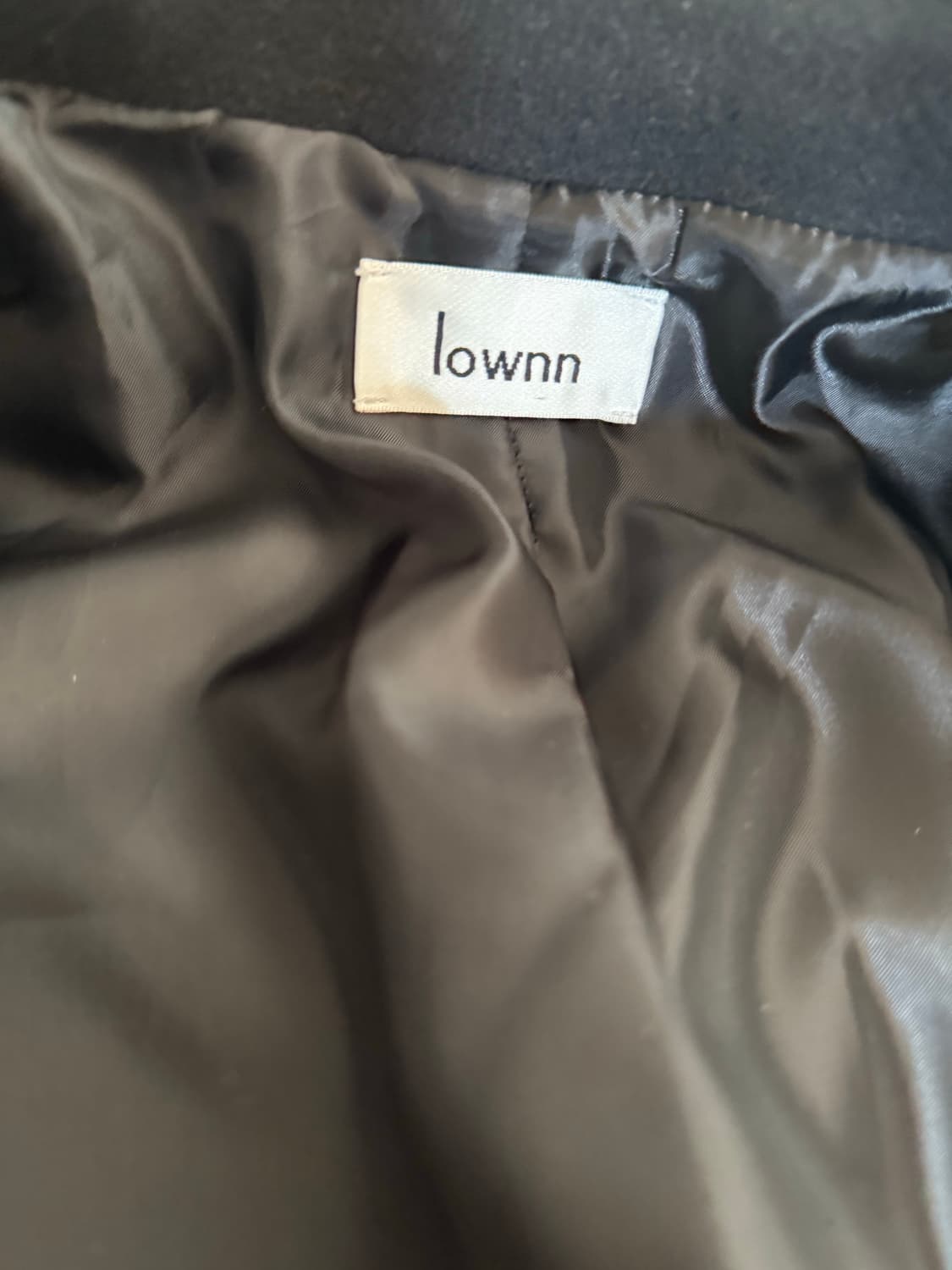 로운 Lownn/캐시미어 블랜드 코트/48(100-105) 상품이미지3