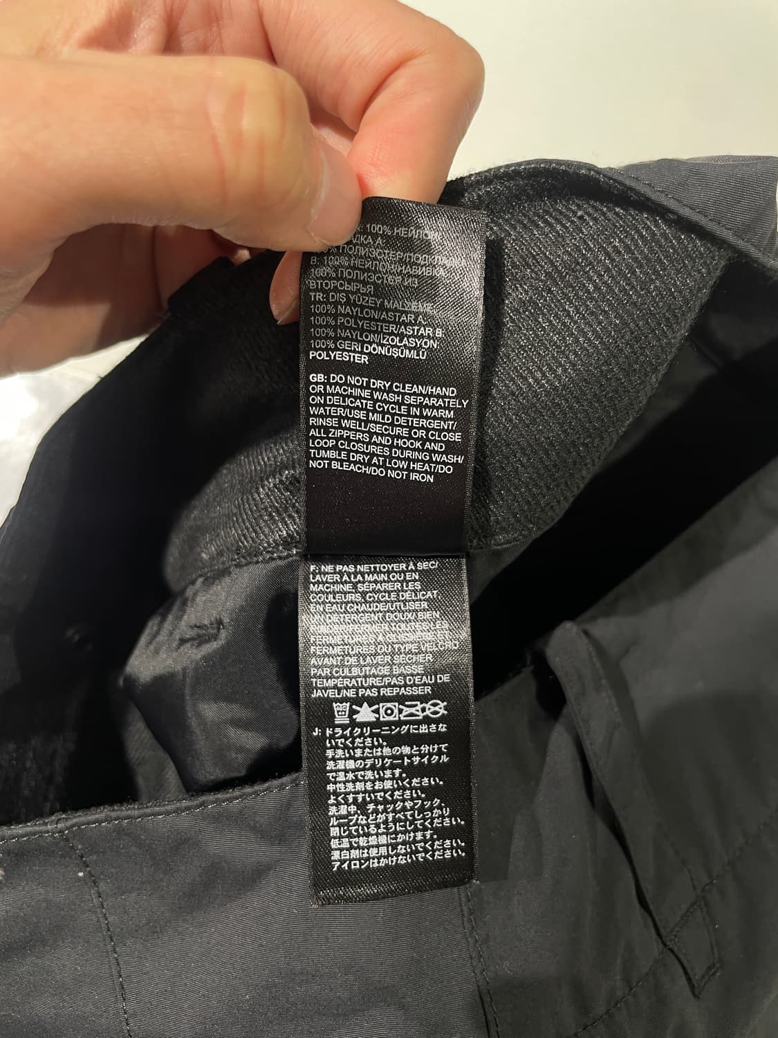 노스페이스 우먼 블랙 하이벤트 마운틴 나일론 팬츠 상품이미지9
