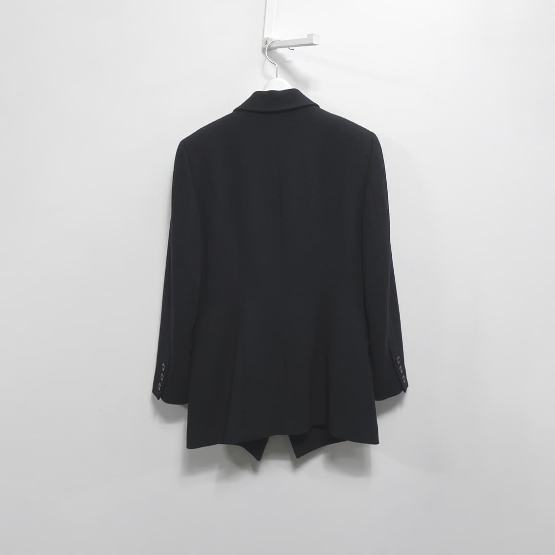 [2,66~77]KENZO 겐조 울혼방 클래식 브레스티드 자켓 상품이미지4