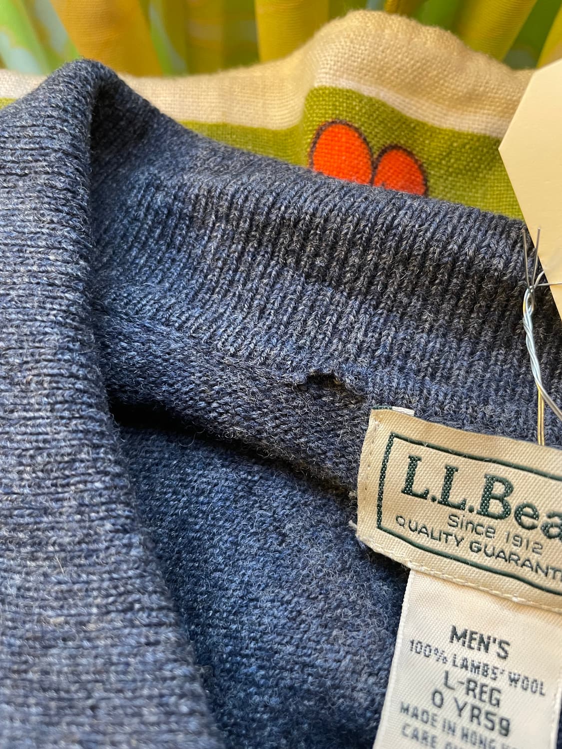 90s Vintage L.L.Bean Lambswool Knit 상품이미지7