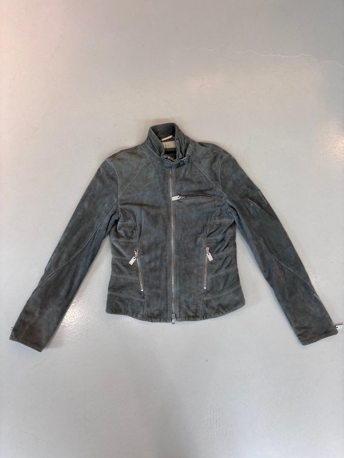 Vintage Armani Leather Jacket 상품이미지2