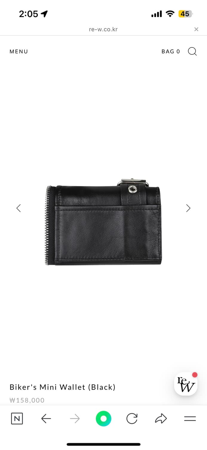 후왓웨어 지갑 whowhatwear Re-w 상품이미지2