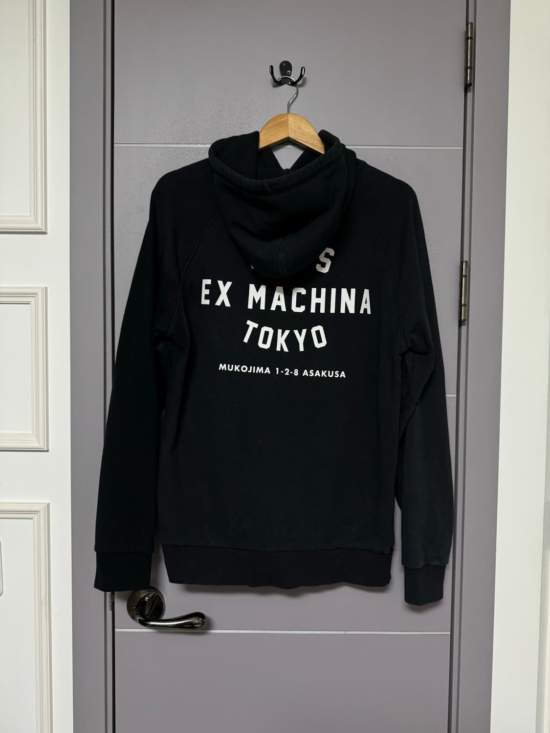 데우스 엑스 마키나 도쿄 후드티 L 블랙  상품이미지2