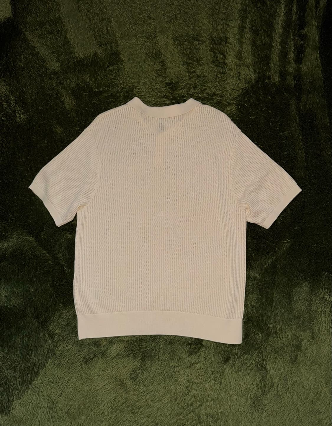 [L] 칼하트 WIP S/S 켄웨이 니트 폴로 티셔츠 화이트 상품이미지7