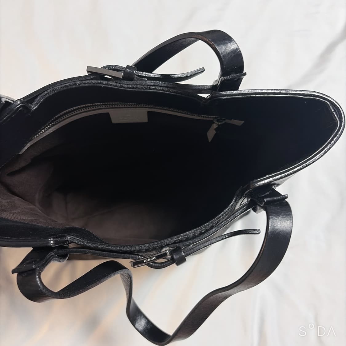 구찌 GG로고 시마 캔버스 스퀘어 토트백 상품이미지7