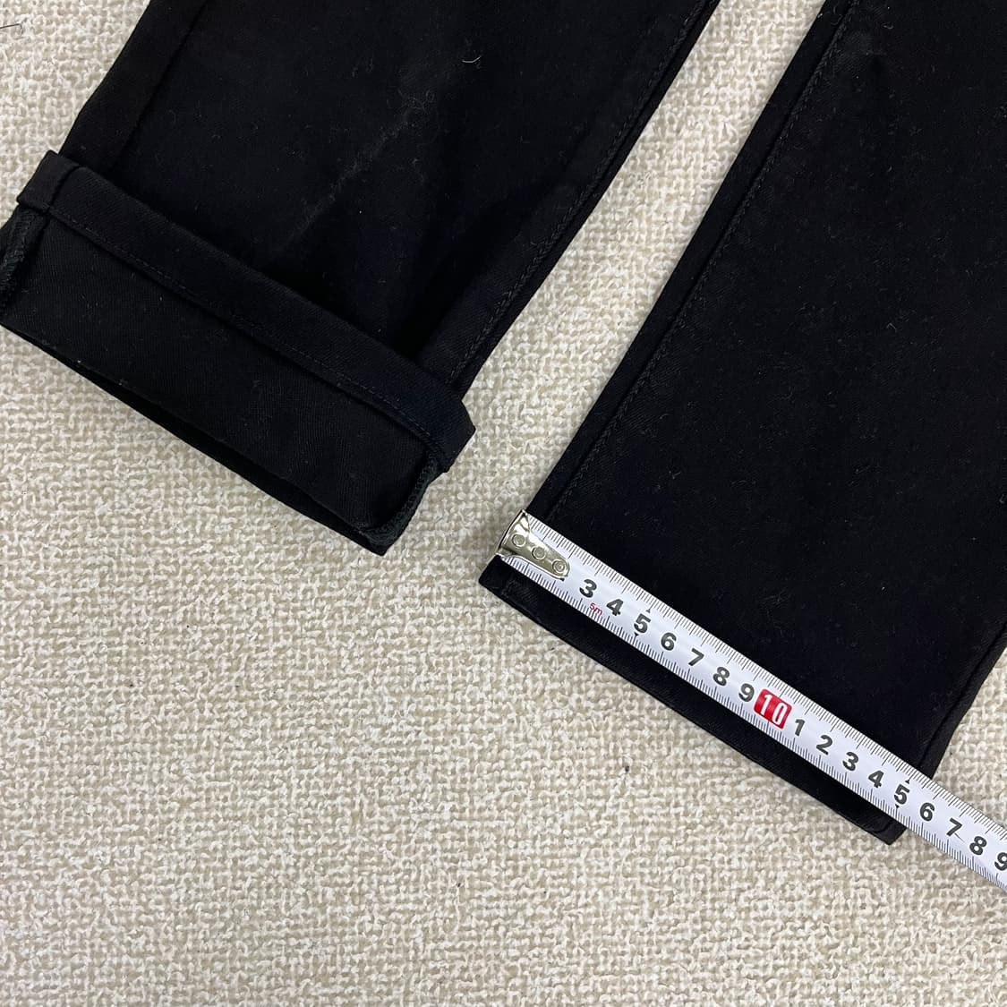 28 게스 블랙 데님 청바지 0126M 상품이미지7