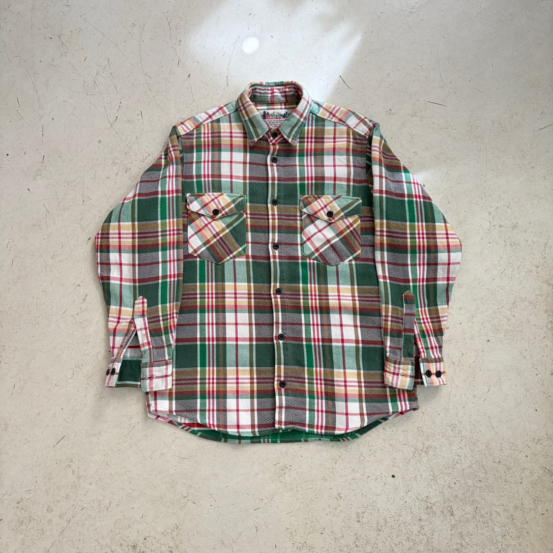 80s 리바이스 빈티지 알래스카 플란넬 셔츠 M 상품이미지1