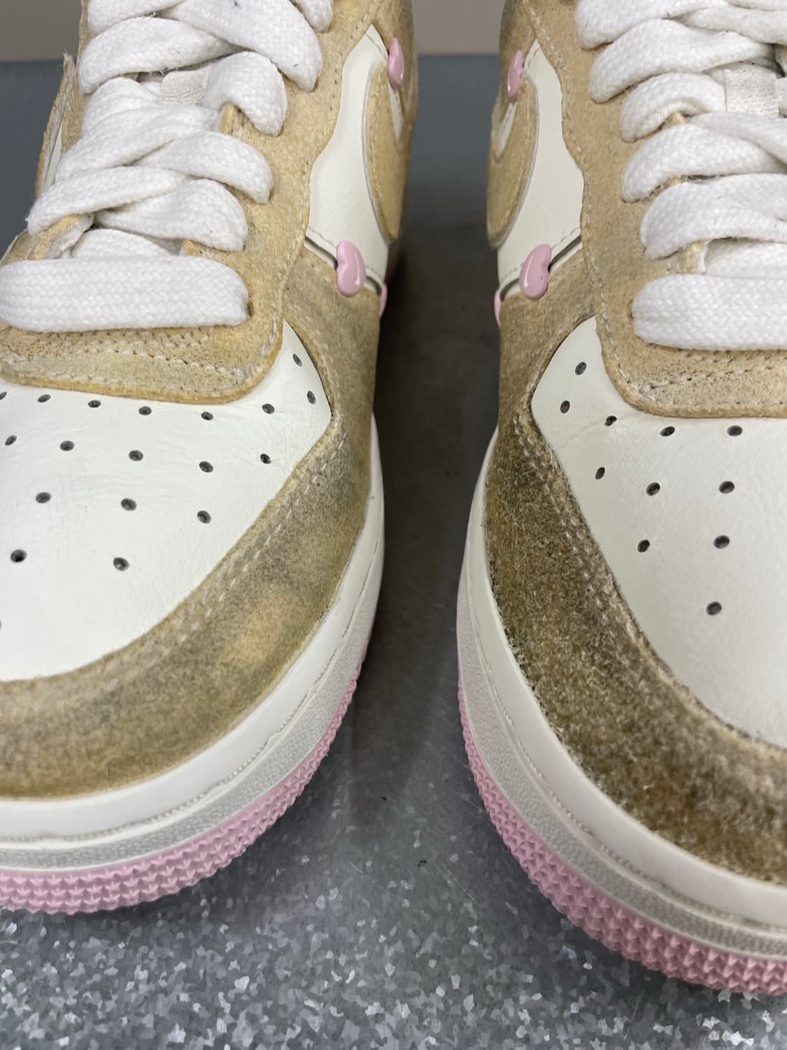 나이키 에어포스 1 밸런타인데이 세일 핑크 폼 235 상품이미지7