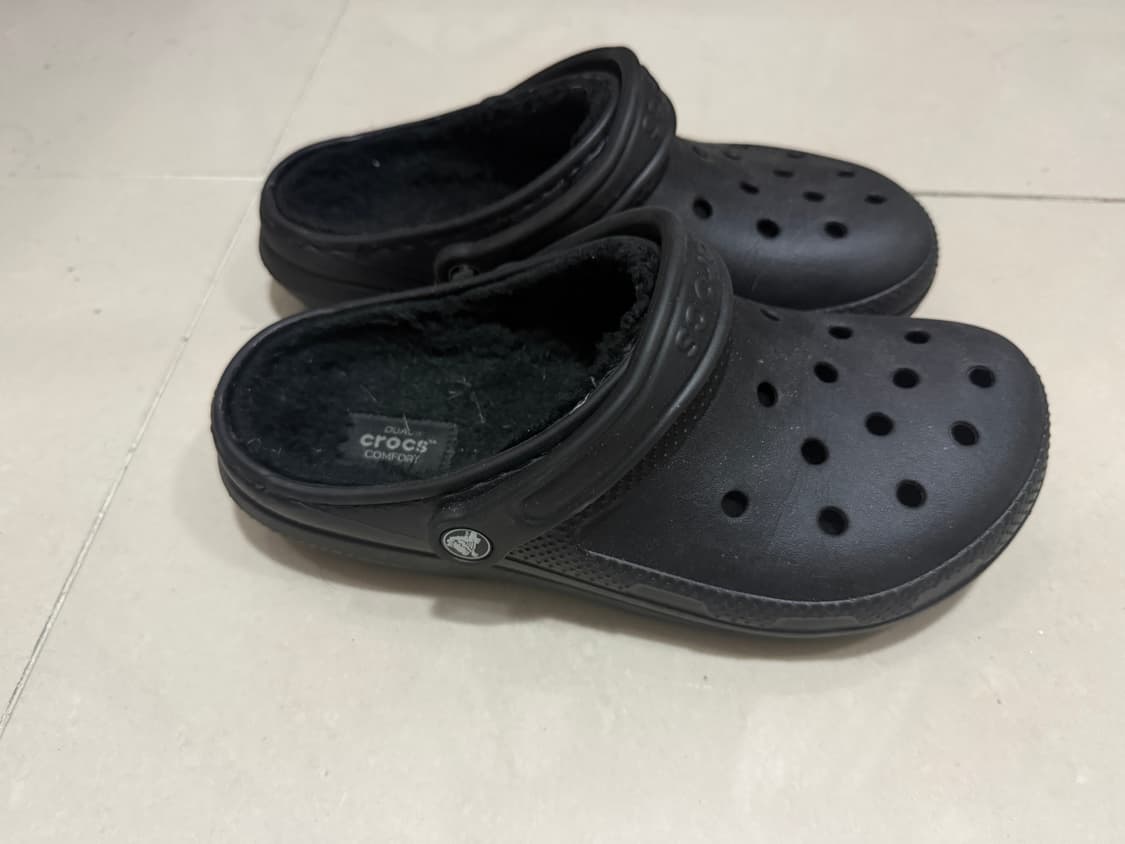 크록스 클래식 클로그 블랙 M7 W9 260 상품이미지3