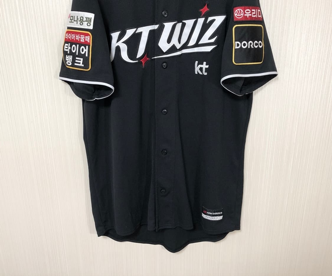  KBO 뉴발란스 KT위즈 선수실착 원정유니폼/져지 4XL #54 조이현 상품이미지3