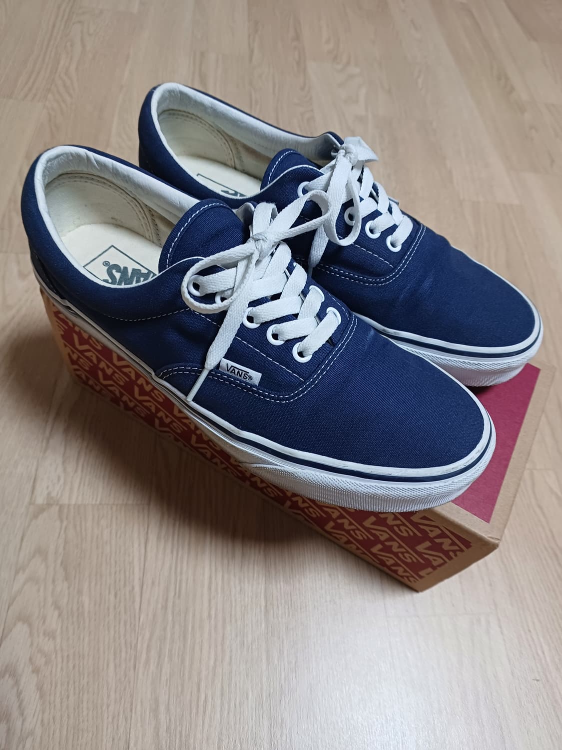 270 반스 에라 네이비 Vans Era 어센틱 스니커즈 상품이미지4