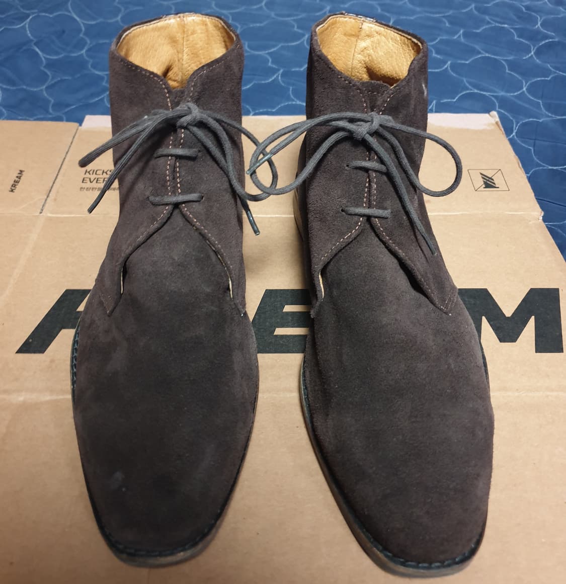 (수제화) 다스만 옴므 스웨이드 데저트 처카부츠  모카 (265) 상품이미지1