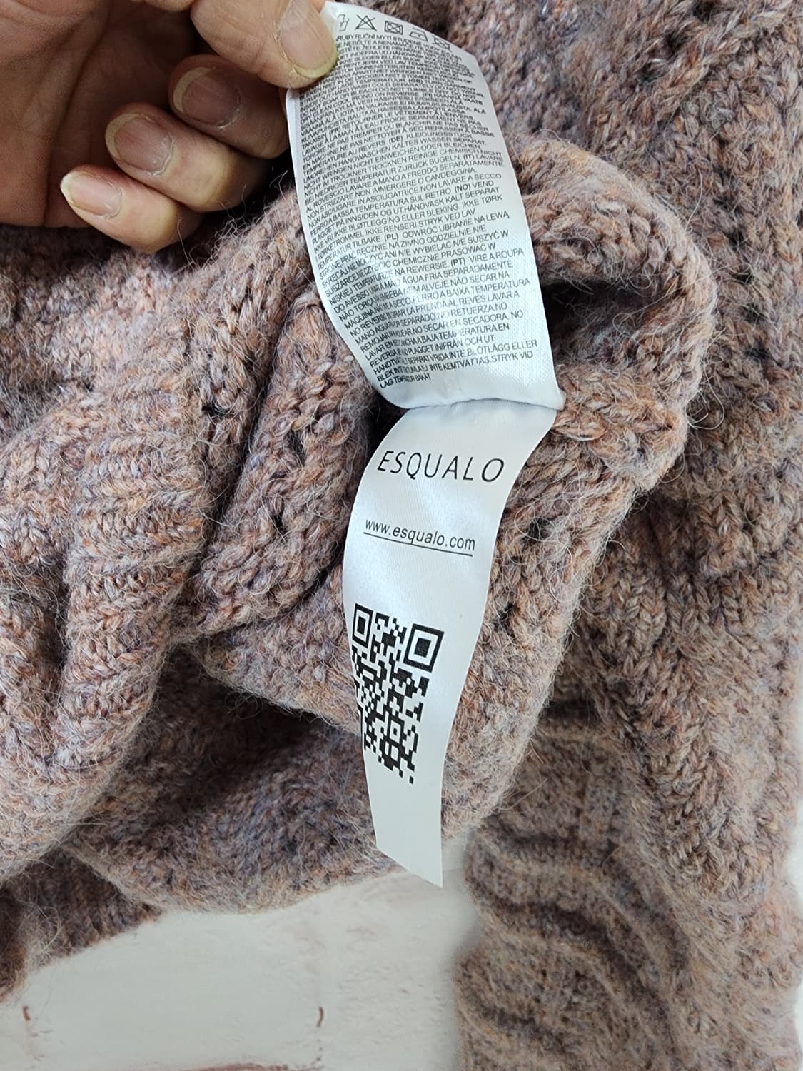 에스퀄  니트 가디건 상품이미지6