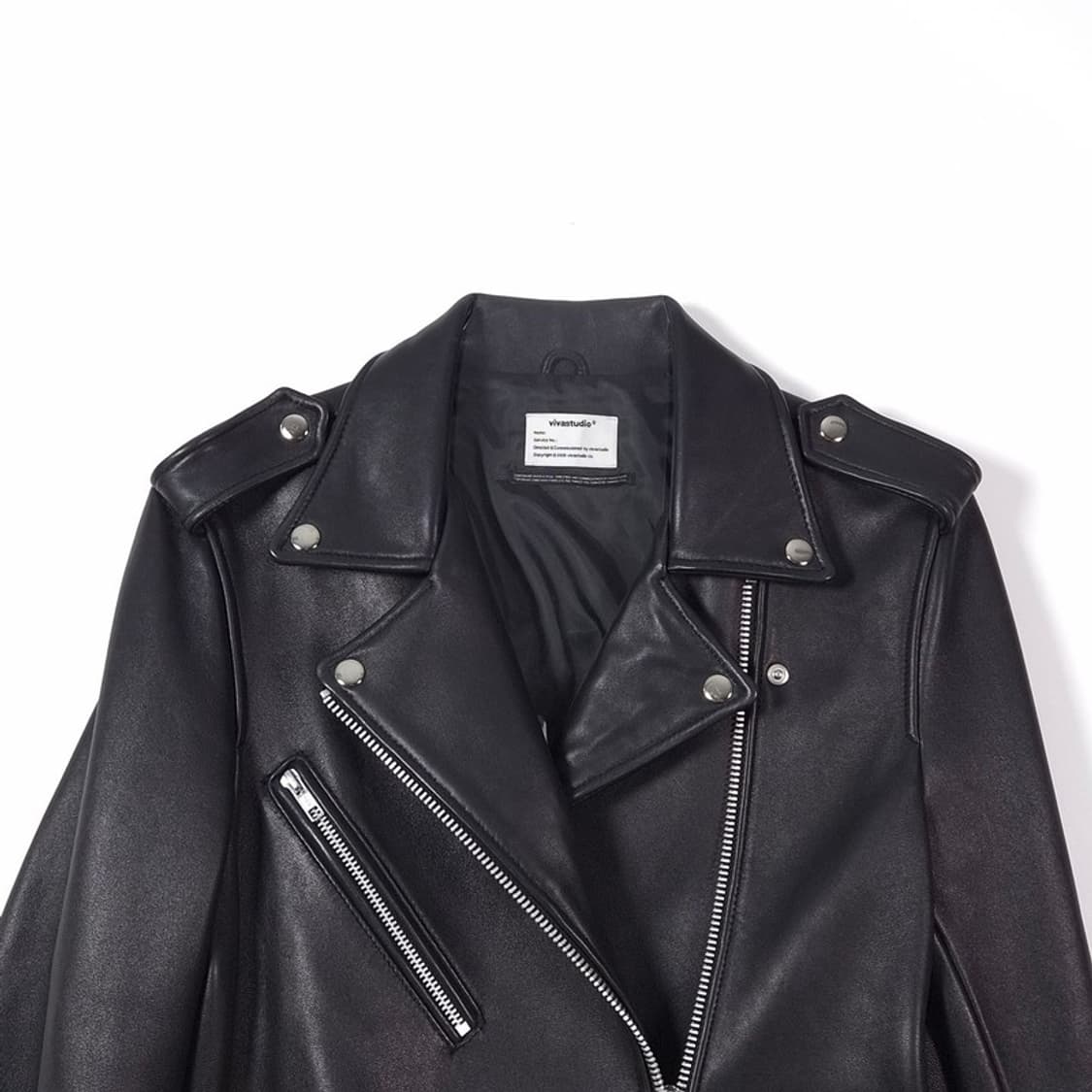 비바스튜디오 클래식 천연 가죽 자켓 L 상품이미지2