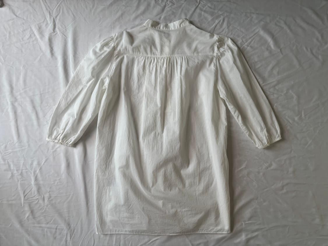 white blouse, pintuck detail 상품이미지4