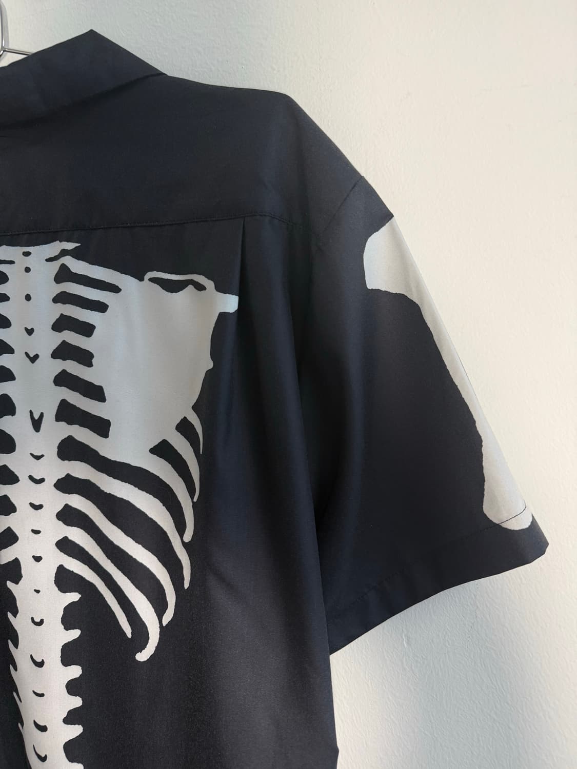 일본 빈티지 스켈레톤 그런지  블랙 셔츠  상품이미지8