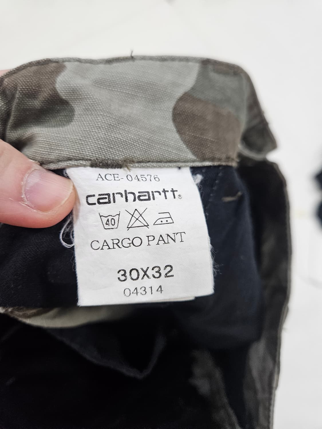 (30) 칼하트 카모 팬츠 상품이미지4