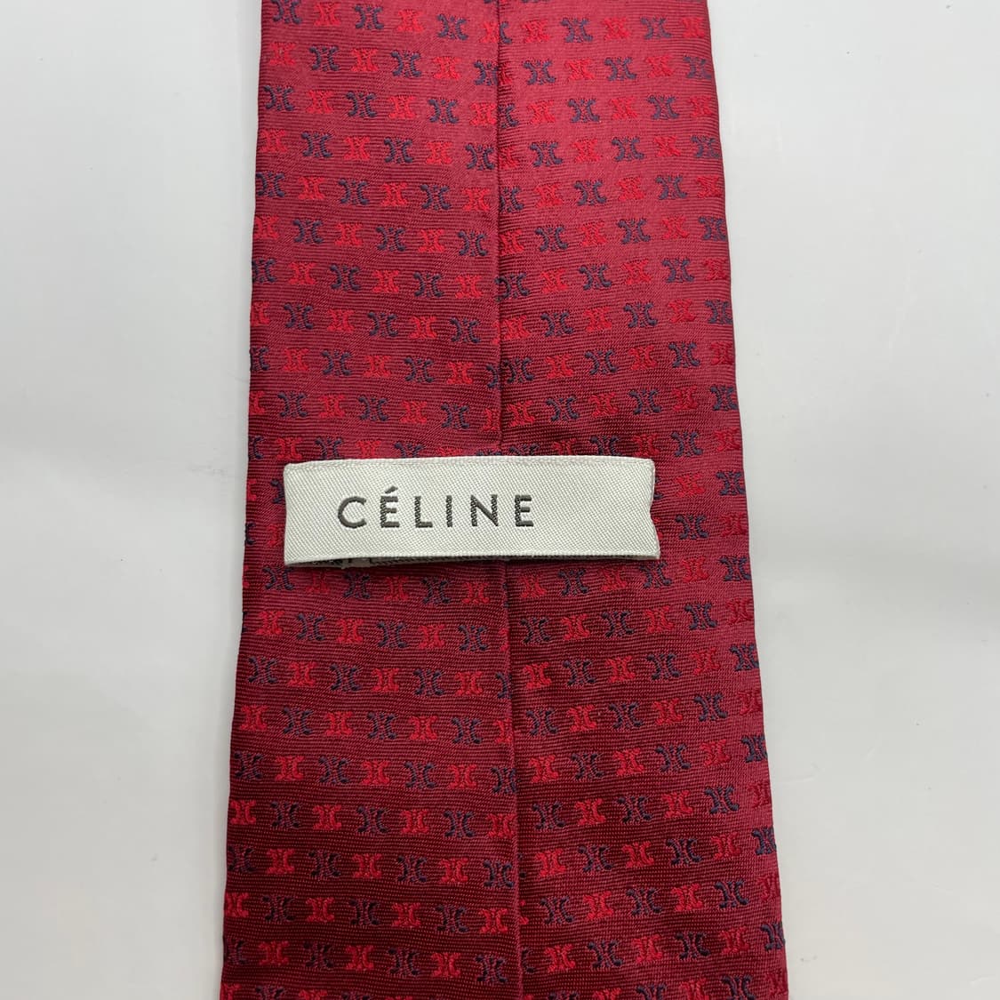 854) (CELINE) 셀린느 패턴 넥타이 상품이미지5