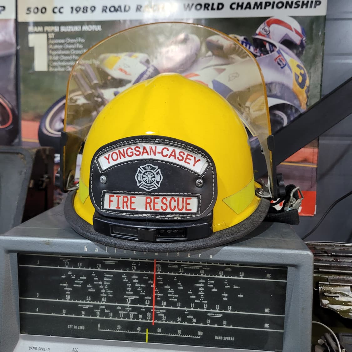 미 빈티지 소방헬멧 상품이미지1