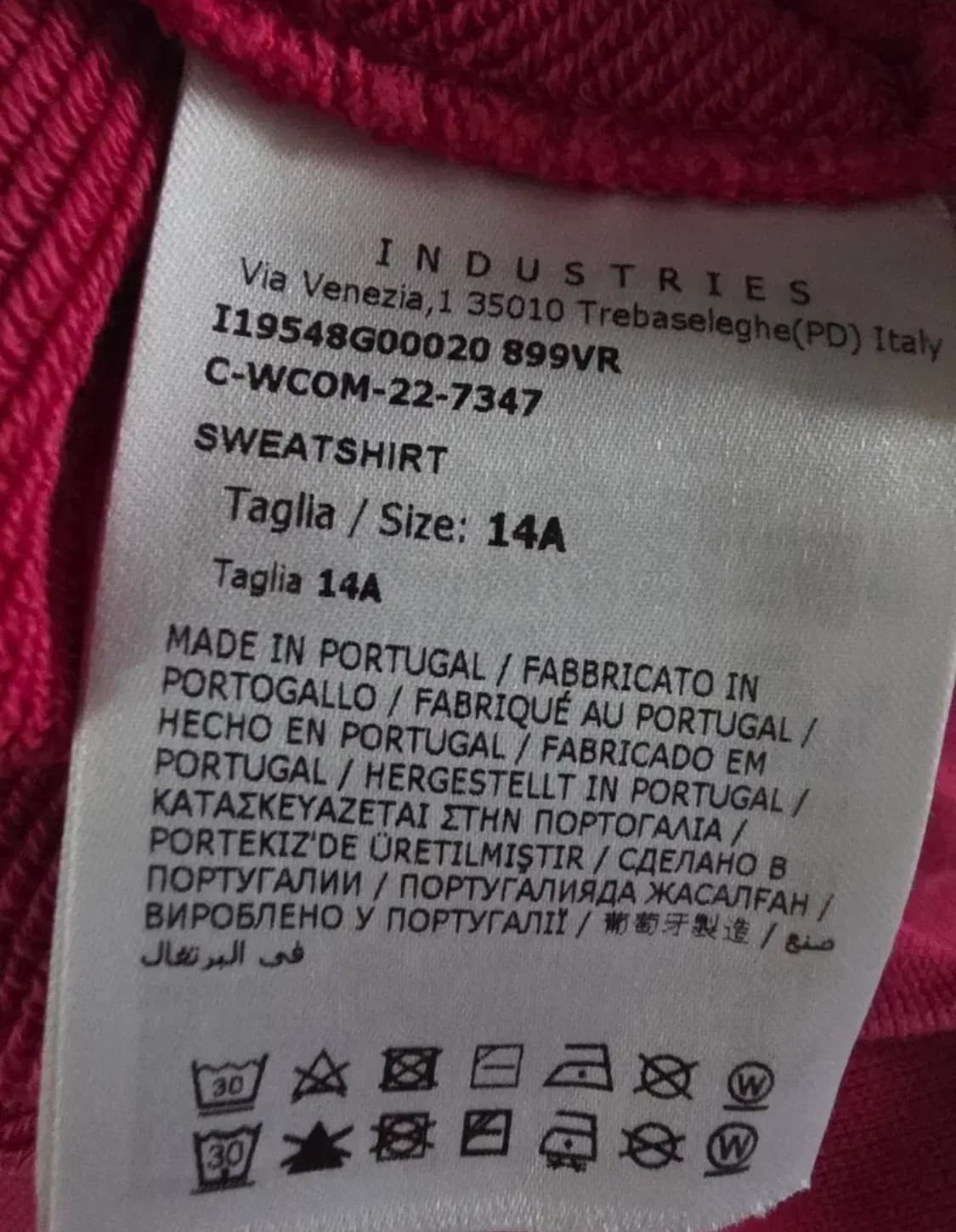 몽클레어 핑크 후드티 상품이미지4