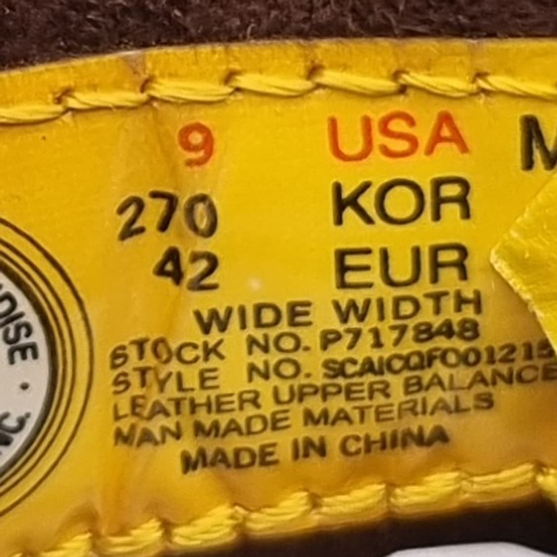 CAT 캐터필러 남성보트슈즈270 상품이미지6