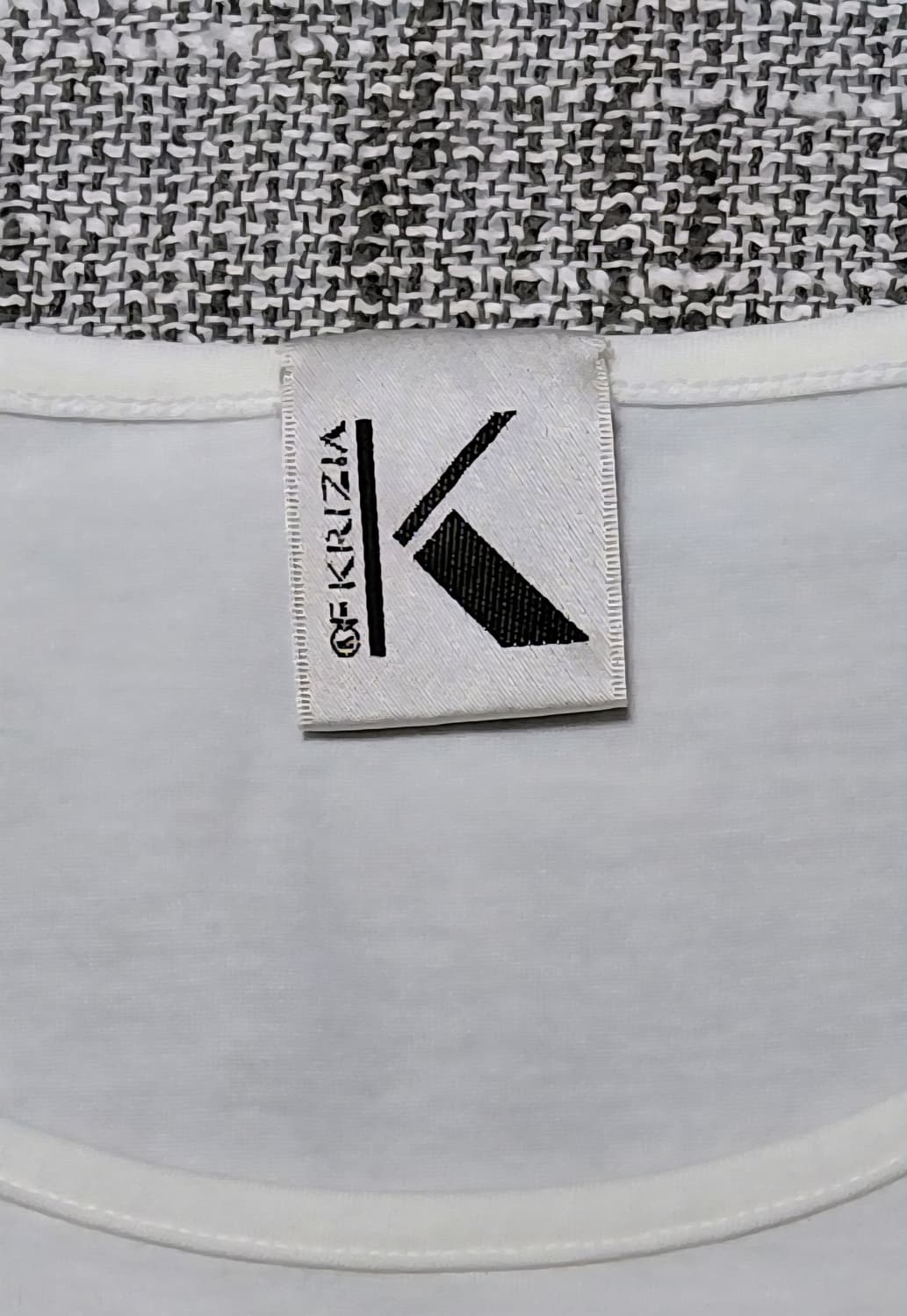 [정품/40] K OF KRIZIA 산요상회 백호 글리터 반팔 티셔츠 상품이미지5