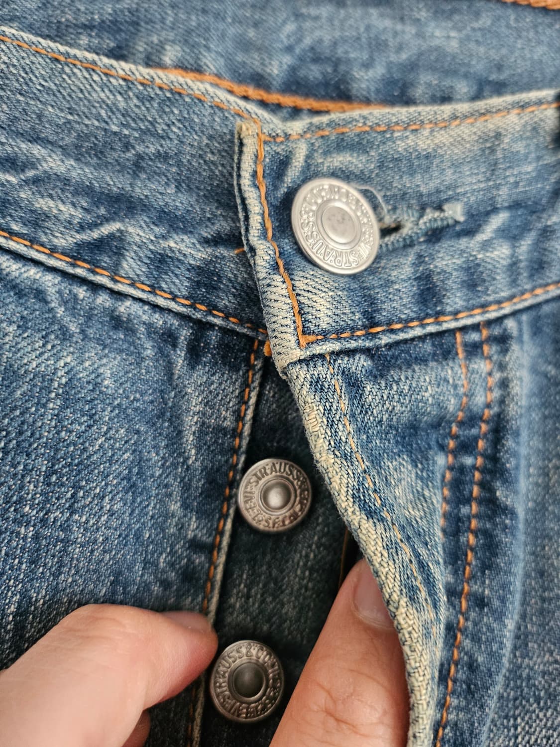 리바이스 501 데님 (made in Korea)
 상품이미지6