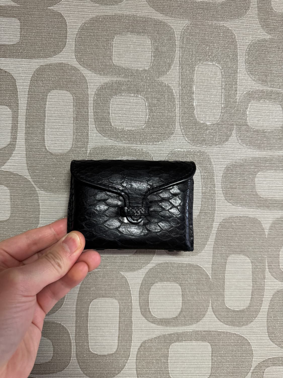 HAND MADE 핸드 메이드 뱀피 명함 카드지갑 상품이미지1