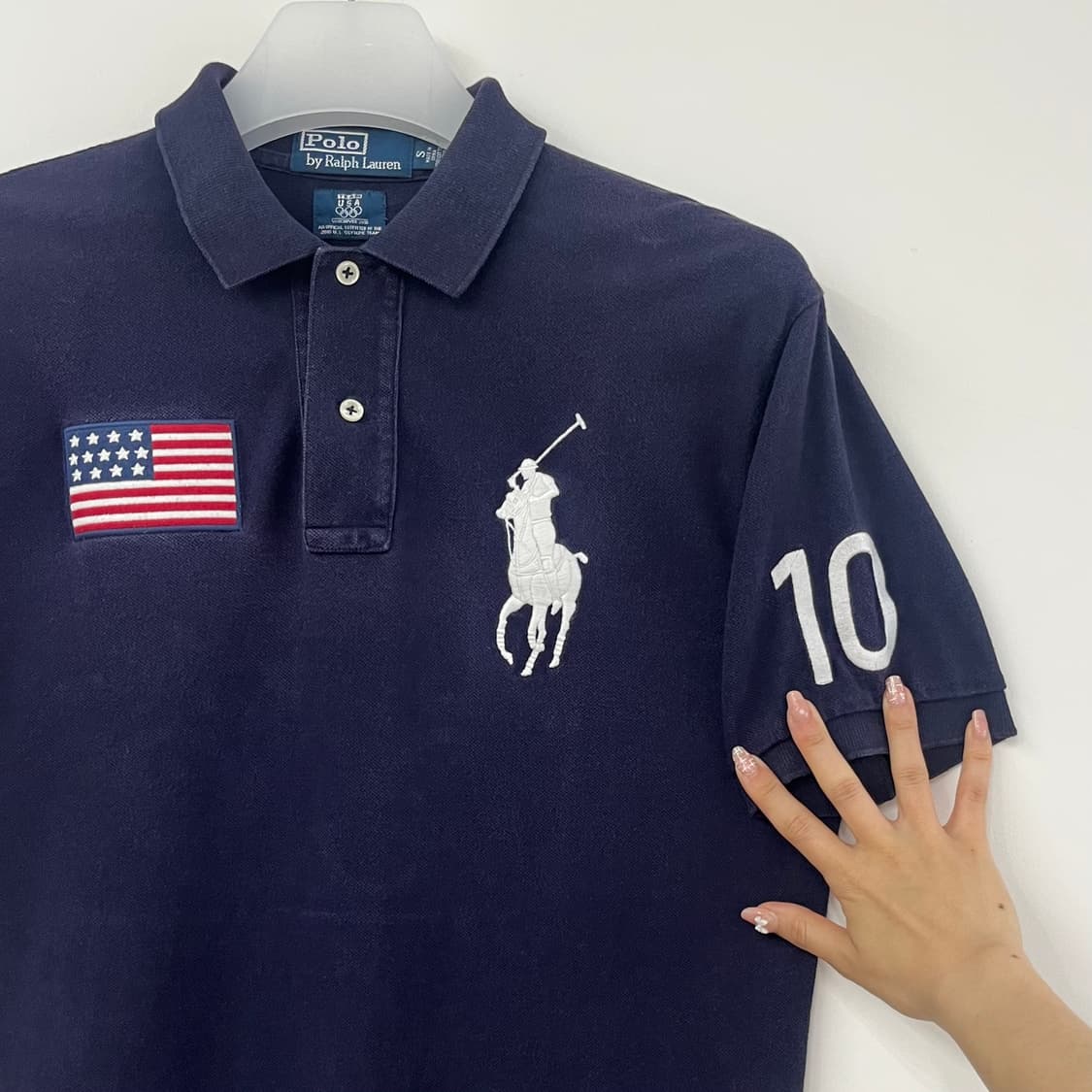 폴로 랄프로렌 빅포니 USA 벤쿠버 올림픽 2010 한정판 카라 반팔티 상품이미지4