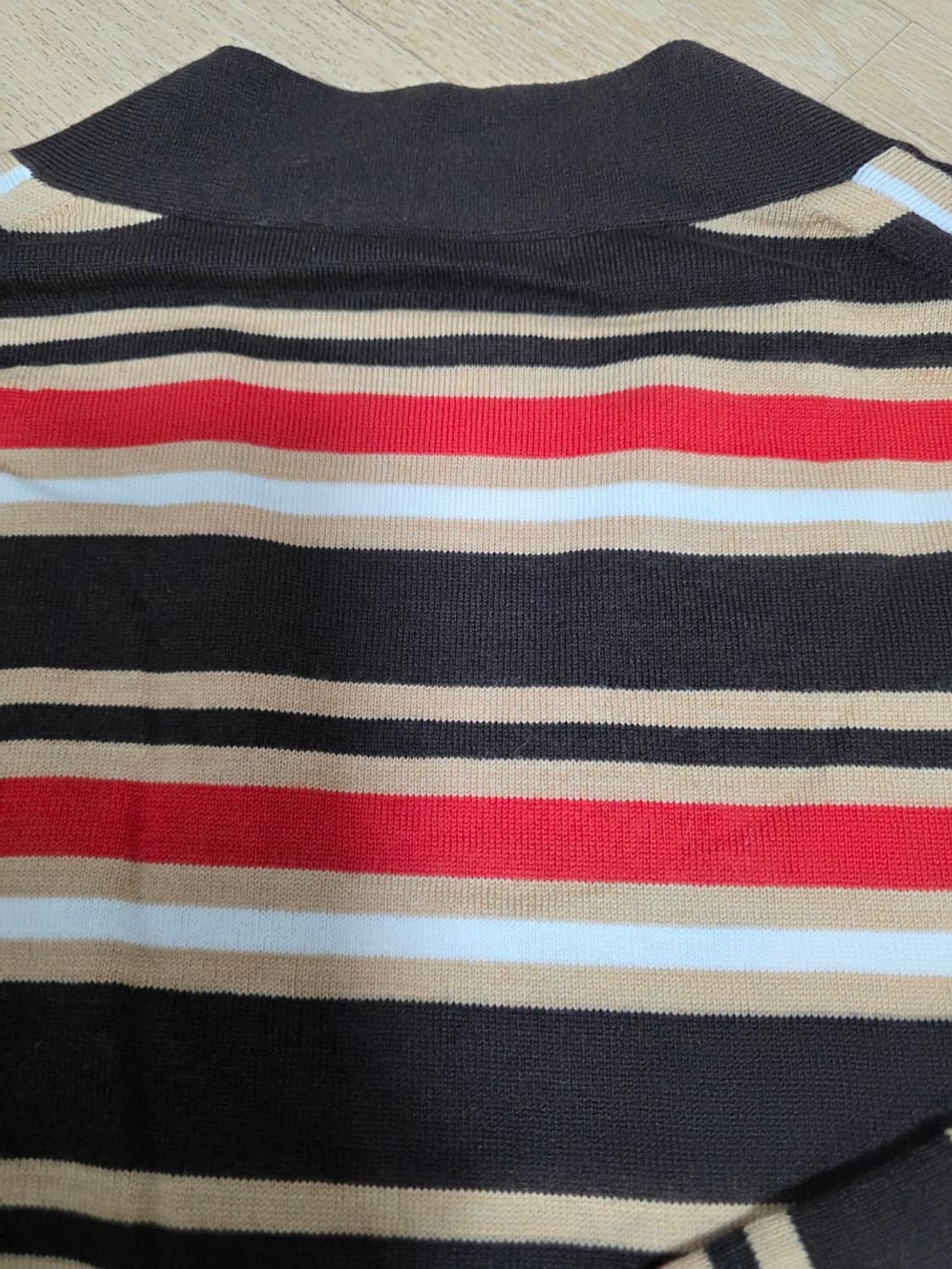 유니클로 X 마르니 오버사이즈 스트라이프 브이넥 가디건 L 상품이미지6