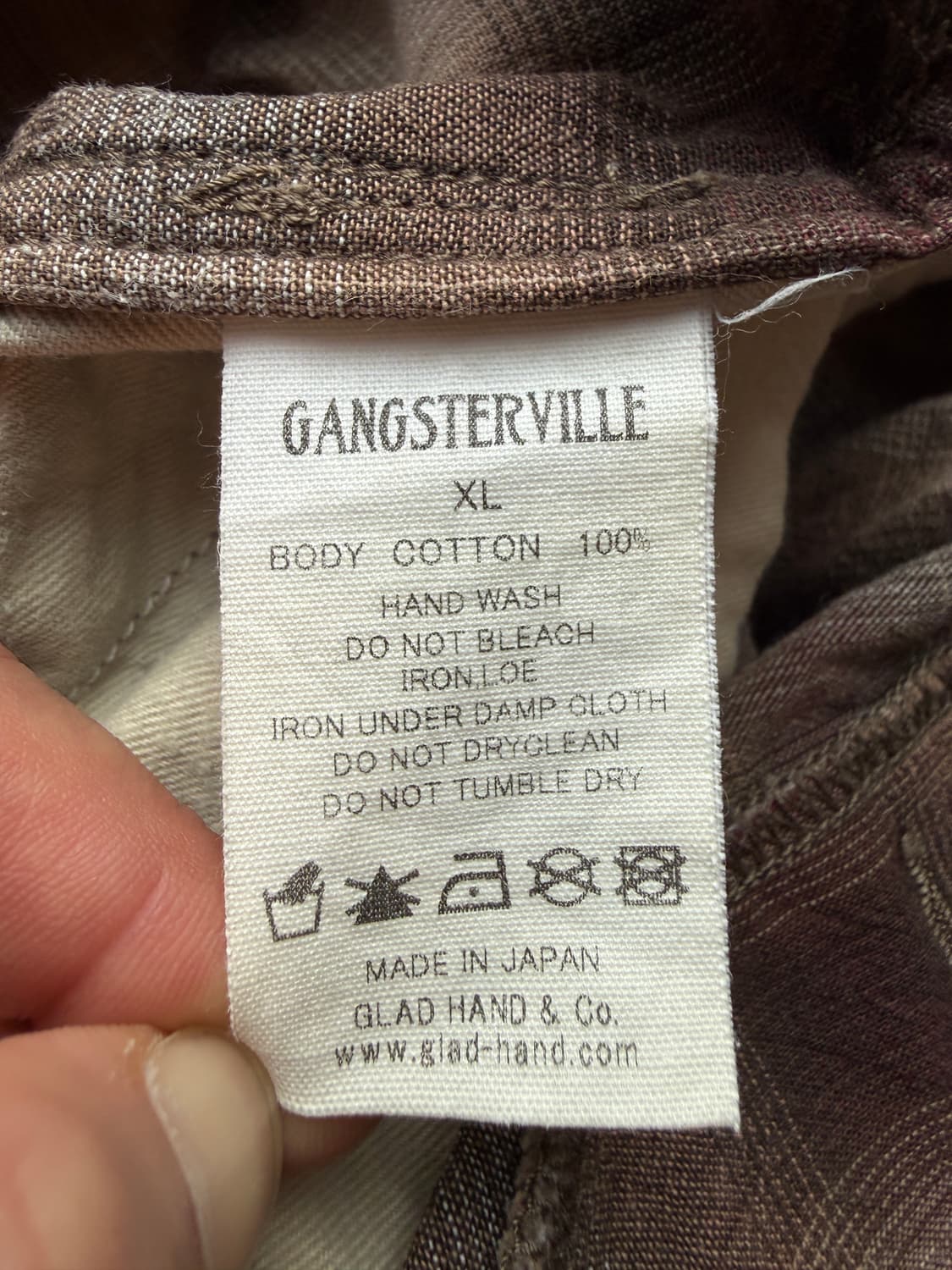 갱스터빌 옴브레 체크팬츠 XL(-37in) 상품이미지7