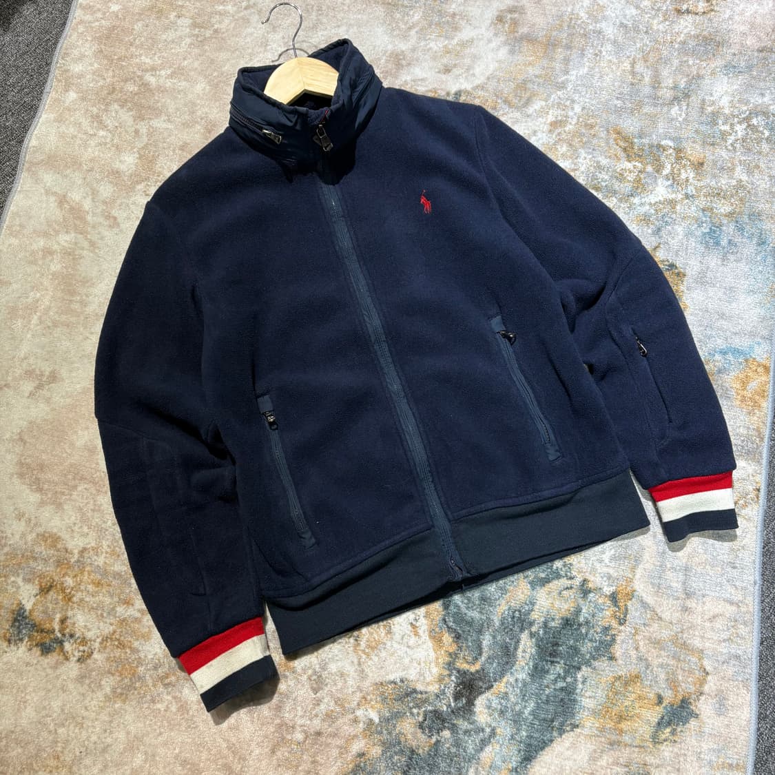 폴로 90s 빈티지 후리스 자켓 상품이미지6