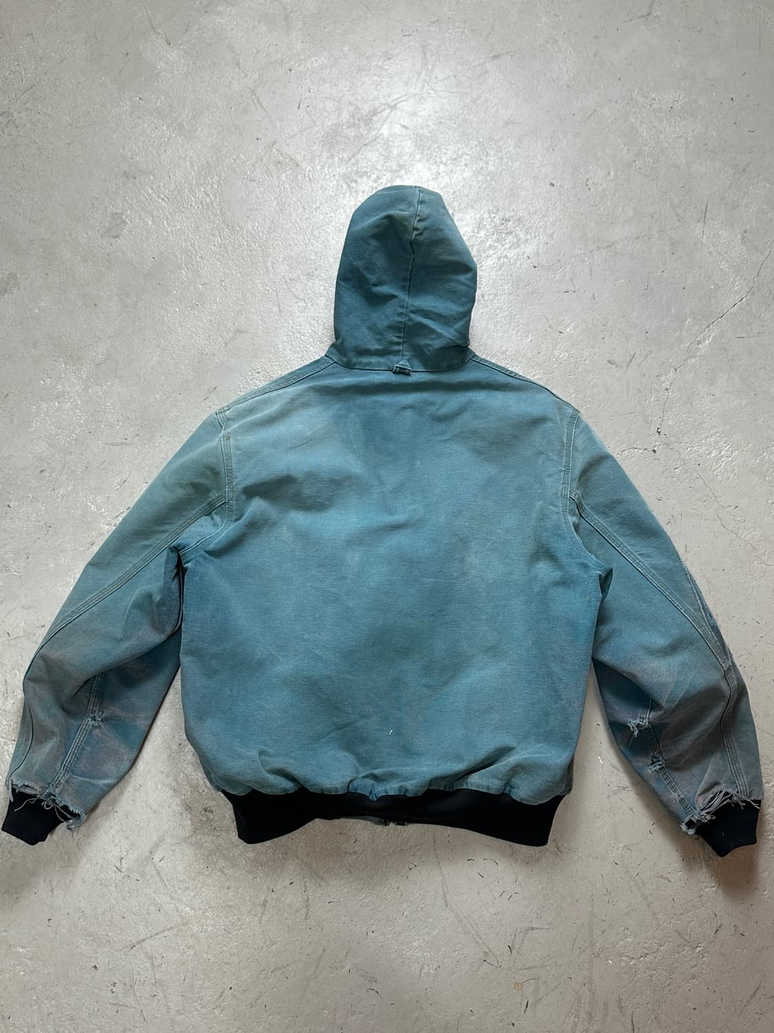 90's OG USA 칼하트 JR455 액티브 자켓 칼하트 아쿠아 상품이미지4