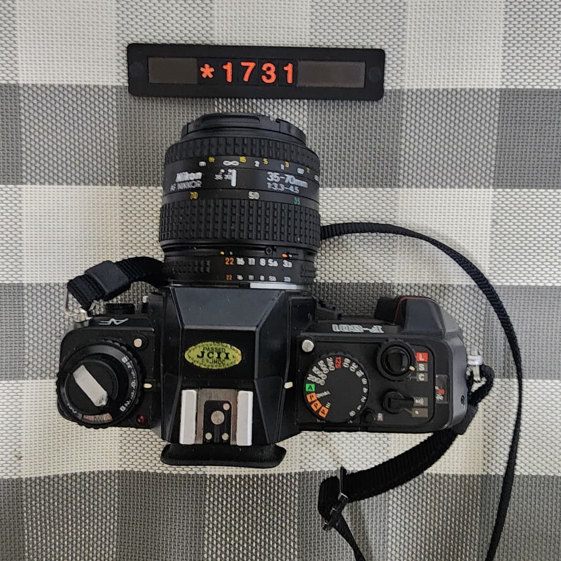 니콘 F-501 AF 필름카메라 35-70 줌렌즈 상품이미지3