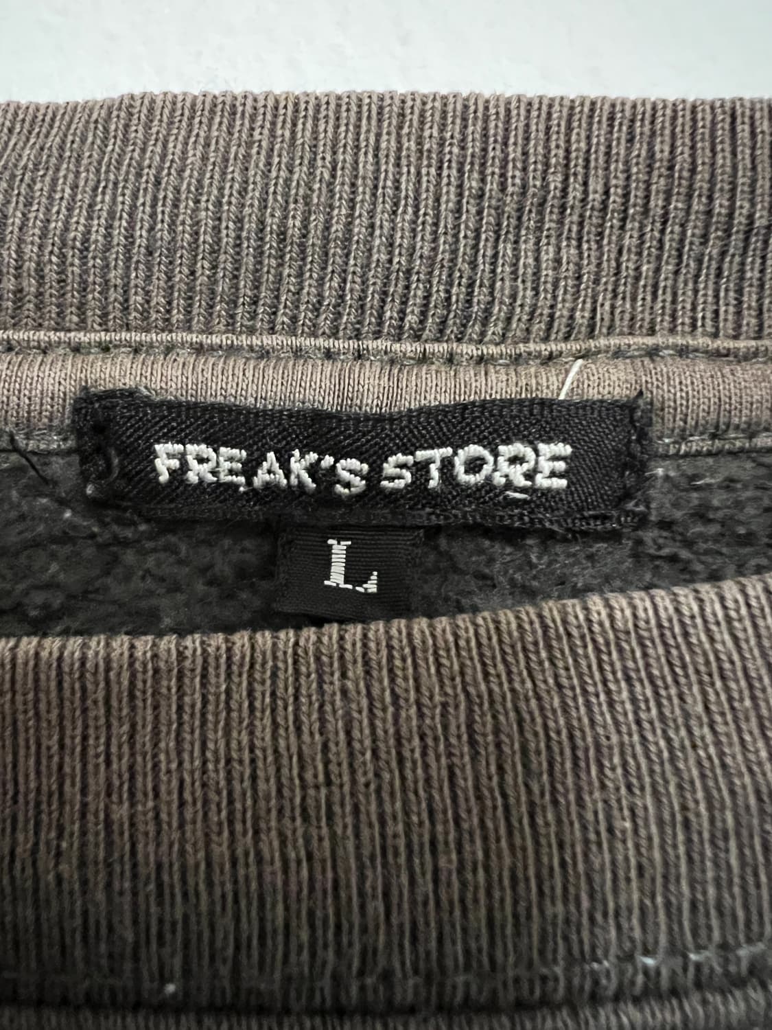 FREAK’S STORE 아치로고 기모 스웻셔츠 상품이미지4