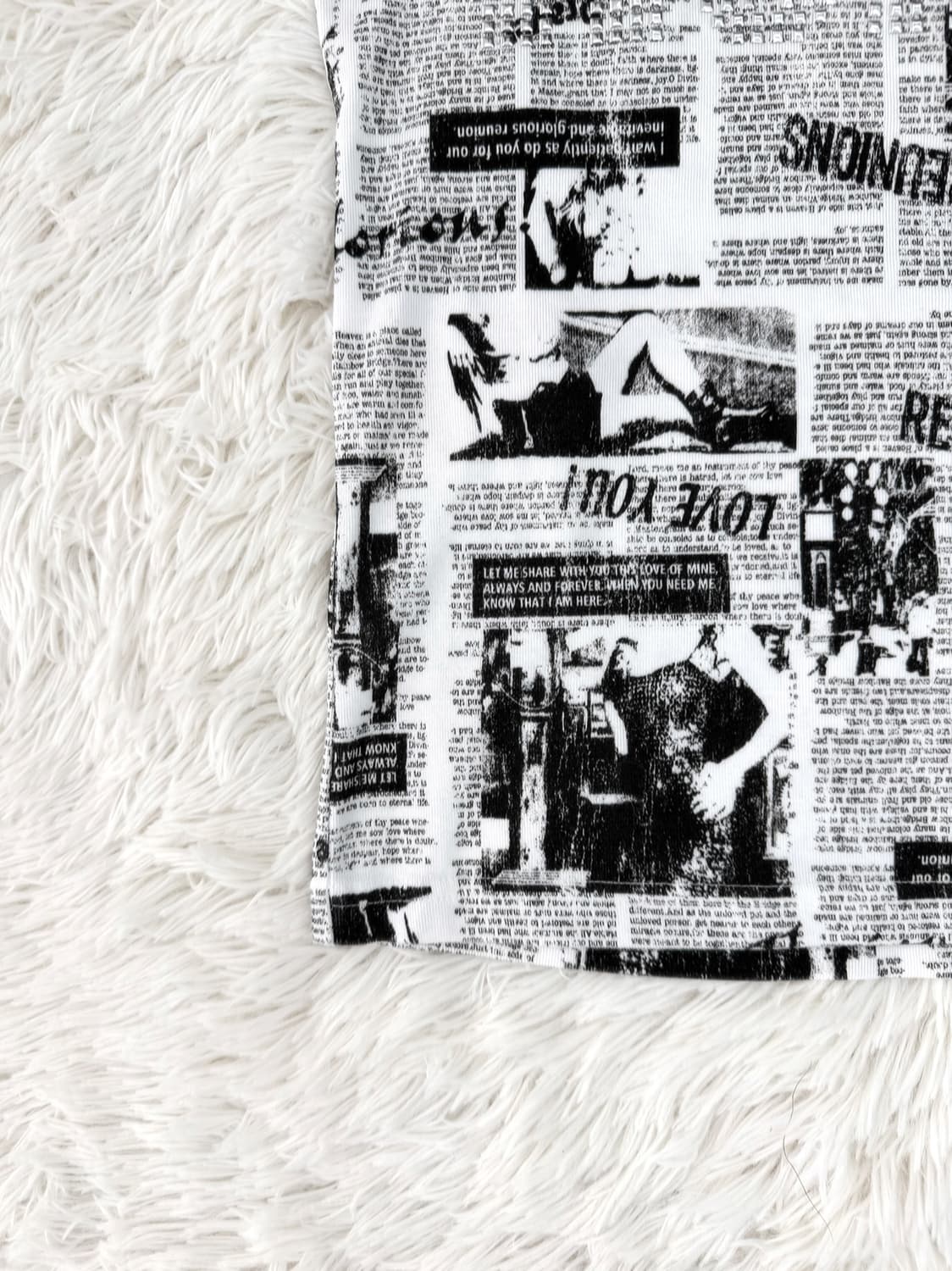 큐빅뉴스페이퍼프린트탑 상품이미지4