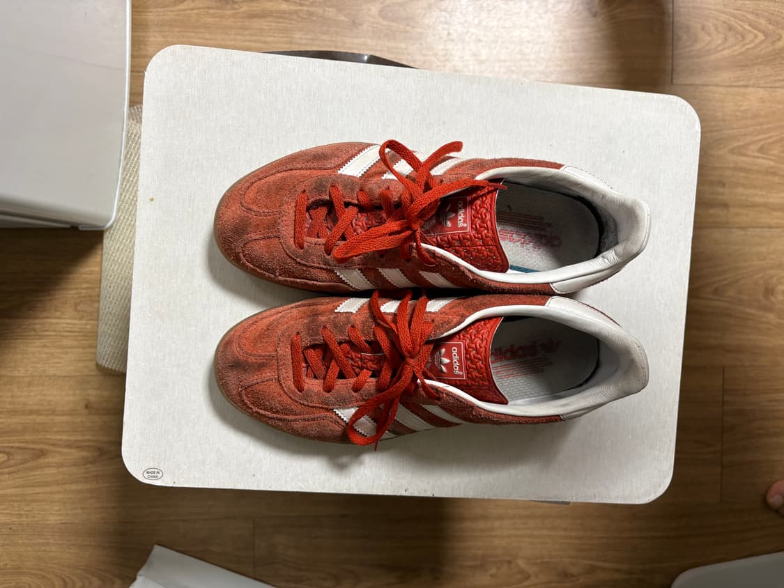 아디다스 가젤 인도어 오렌지 클라우드 화이트 250 상품이미지2