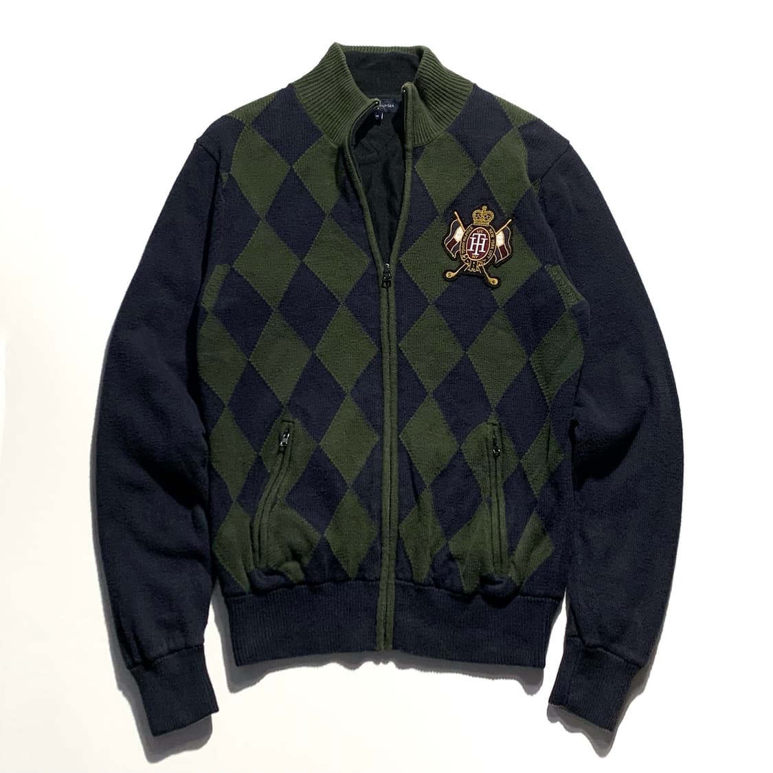 타미힐피거 니트 집업 상품이미지1