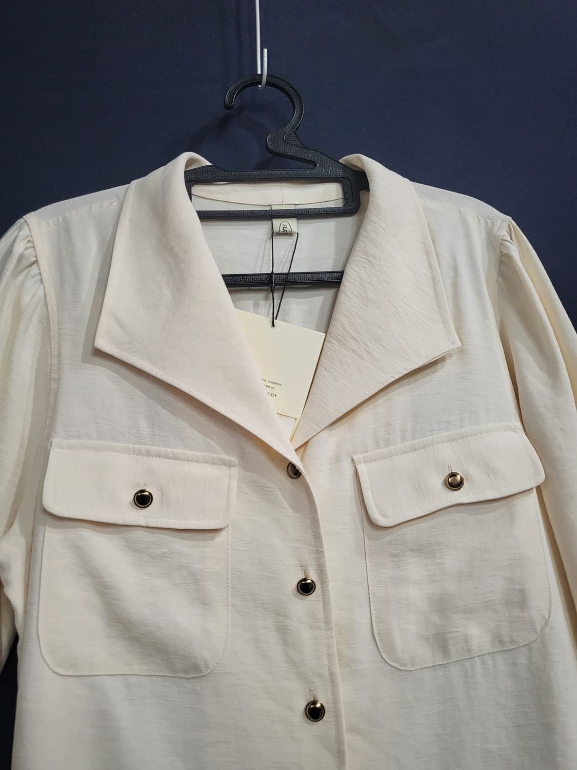 슬로우비 셔츠형 블라우스(새상품) 상품이미지2