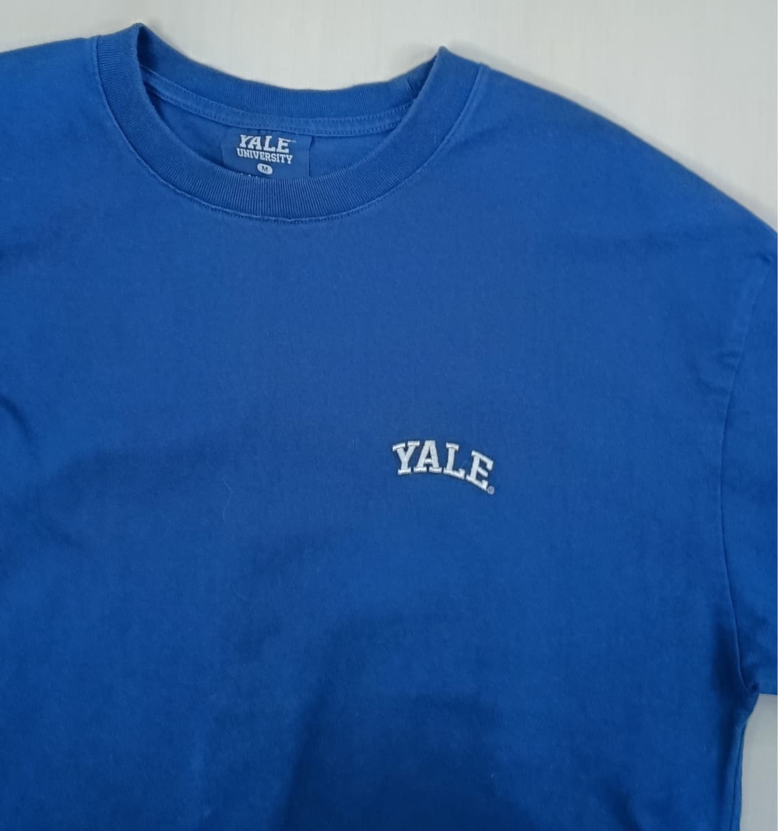 YALE 반팔 티셔츠 블루 상품이미지3