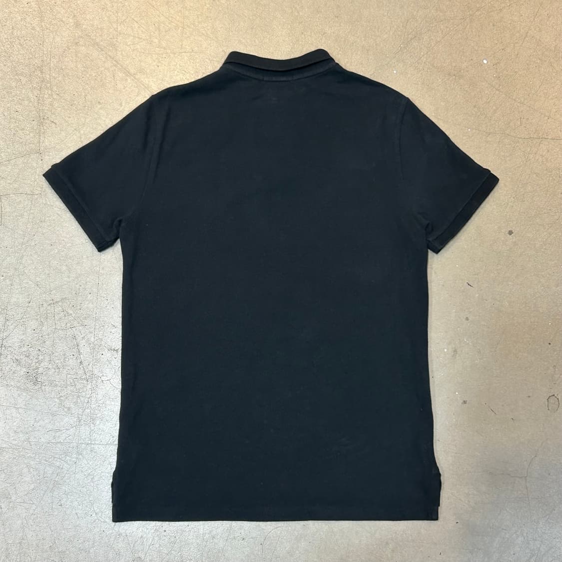 M 폴로랄프로렌 커스텀 슬림 핏 블랙 카라 반팔티 상품이미지3