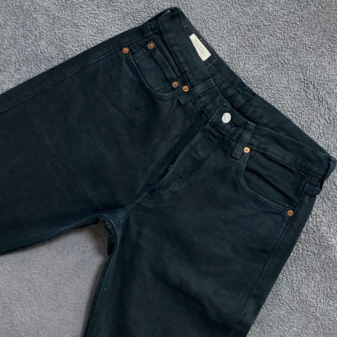 리바이스 501 빅E 블랙진 W30 L32 상품이미지3