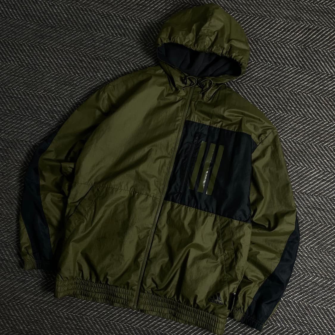 아디다스 신형 배색 나일론 기모 자켓 y 3342 상품이미지1