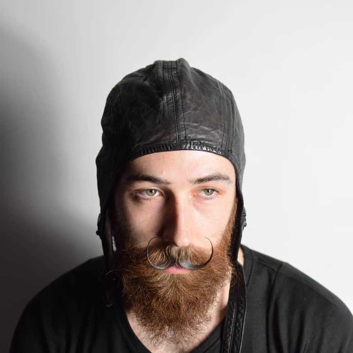 율리우스 아카이브 레더 플라이트 캡 F 상품이미지3