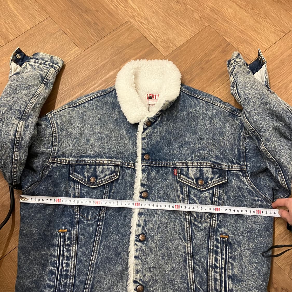 N177 80s 리바이스 쉐르파 데님 청자켓 상품이미지6
