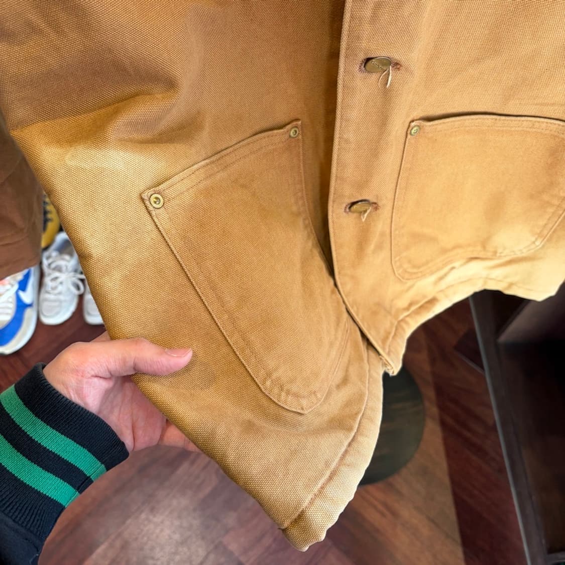 15864 - 90s 칼하트 C001 BRN 초어 자켓 상품이미지6