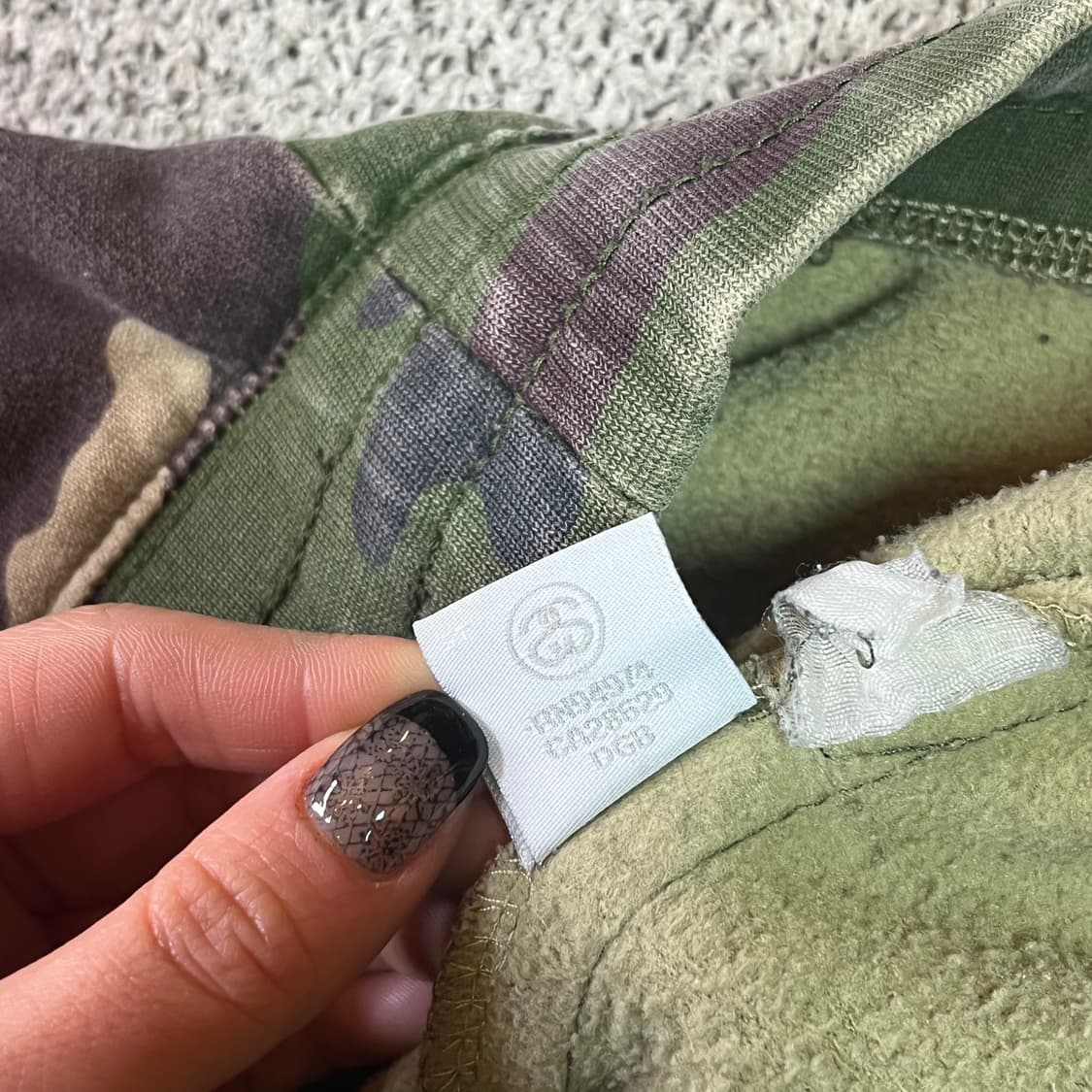 STÜSSY 스투시 카모 조거 스웻팬츠  상품이미지8